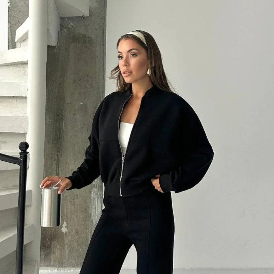 ست سوییشرت و شلوار کرکی برند جی تی اس ترک سایز S,L