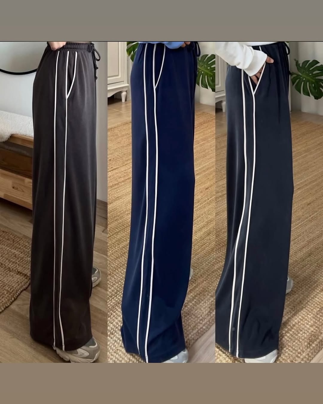 شلوار اویشو ساده شیک سایز sML