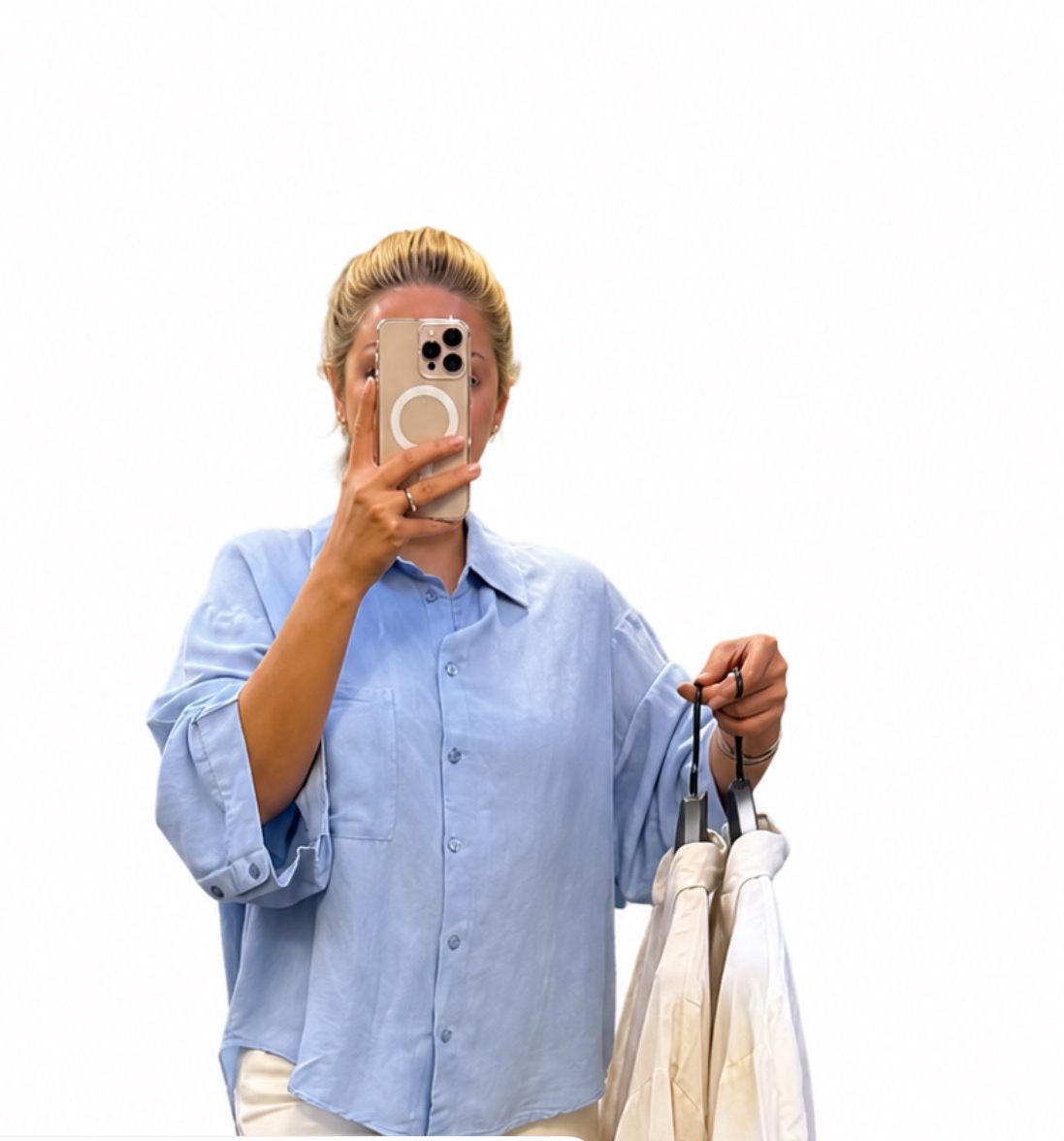 شومیز باکسی لینن ۱۰۰./. خالص
